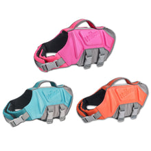 Load image into Gallery viewer, Summer Dog Harness Professional Pet life Jacket 3M Reflective Dog Coat Safety Swimming Vest Waterproof Pet Dog Clothes