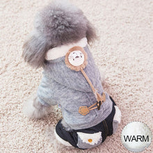Load image into Gallery viewer, Cute Pet Puppy Dog Clothes Coat Hoodie Sweater 4 Legs French Bulldog Yorkies Winter Costume Ropa Perro Pet Shop Supplies 50JK19