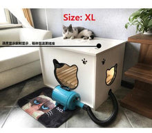 Load image into Gallery viewer, Pet drying box dog hair dryer bathing hair cat small dog home dryer automatic water blowing machine drying box