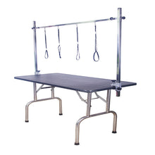 Load image into Gallery viewer, 16%,Pet Grooming Desk Hanger stainless steel support for Professional Dog Beauty Table Dog Accessories with 4 *slings 2*Clips