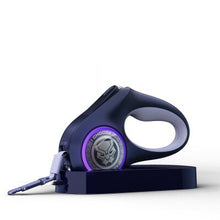 Load image into Gallery viewer, PETKIT pet dog LED retractable Collar Light Leash harness with Lock &amp;Release Mechanism Walking Leash glowing Cat Dog accessories