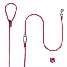 Load image into Gallery viewer, Large Dog Leash Rope Leads Leather Hands Free No Pull Nylon Waist Leash Collars Dragonne Correa Perro Samoyed Pet Harness 45QY63