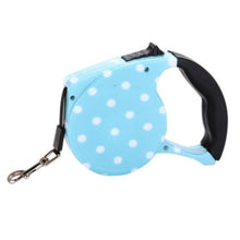 Load image into Gallery viewer, 5M Retractable Dog Leash Automatic Dog Puppy Belt Line Puppy Collar Leash Patrol Rope Walk Cat Traction Supplies For Pet Walking