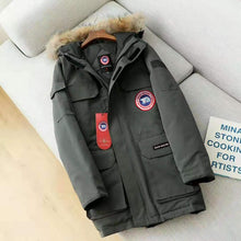 Load image into Gallery viewer, 2019 Man Winter Jaket Down Parka Jacket Mens Coats Overcoat Clothes Imported Goose Extreme Weather Outerwear