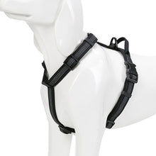 Load image into Gallery viewer, Free Shipping Collar German Shepherd Leather Dog Harness Leashes Solid Nylon Dog Seat Belt Pet Collar Pitbull Collars 60QY037
