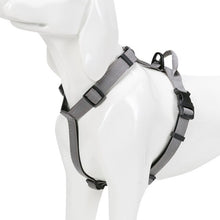 Load image into Gallery viewer, Free Shipping Collar German Shepherd Leather Dog Harness Leashes Solid Nylon Dog Seat Belt Pet Collar Pitbull Collars 60QY037