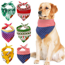 Load image into Gallery viewer, Pet Soft Collar Bandanas Puppy Cats Scarfs Bibs Dog Cat Fashion Neck Ornament Grooming Accessories Jewelry Dog Accessories