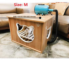 Load image into Gallery viewer, Pet drying box dog hair dryer bathing hair cat small dog home dryer automatic water blowing machine drying box