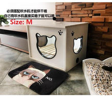 Load image into Gallery viewer, Pet drying box dog hair dryer bathing hair cat small dog home dryer automatic water blowing machine drying box