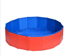 Load image into Gallery viewer, Foldable Pool Dog Pet Swimming Pool For Dog Big-Size  Collapsible 4 Seasons Pet Playing Washing Pond For Cat Large Dog Summer E