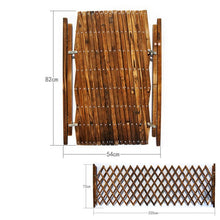 Load image into Gallery viewer, Natural Bamboo Dog Isolation Gate Baby Protection Pet Isolation Fence  Simple Stretchable Wooden Fence Easy Install 72X220cm
