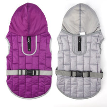 Load image into Gallery viewer, Dog Double Sided Clothes Outdoor Jackets Large Dog Clothes Warm Jacket Winter Soft Golden Retriever Thickening Coat Cotton