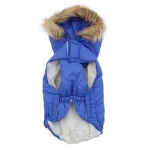Load image into Gallery viewer, Winter Pet Dog Clothes Puppy Down Jacket For Pug Chihuahua French Bulldog Hooded Fur Collar Coats Dogs Pets Fluffy Clothing