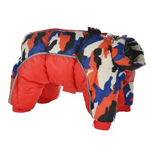Load image into Gallery viewer, Warm Dog Clothes Windproof Winter Pet Dog Camouflage Coat Jacket Padded Puppy Clothes Outfit for Small Large Dog Chihuahua