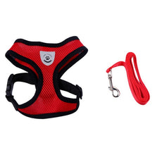 Load image into Gallery viewer, Breathable Dog Pet Harness and Leash Set Air Nylon Mesh Puppy Small Dogs Cat Clothes Accessories Puppy Vest Net For Chihuahua