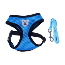 Load image into Gallery viewer, Breathable Dog Pet Harness and Leash Set Air Nylon Mesh Puppy Small Dogs Cat Clothes Accessories Puppy Vest Net For Chihuahua