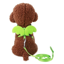Load image into Gallery viewer, Dog Collar Pet Dog Angel Wings Belt And Collar Adjustable Puppies Lead Traction Belt Pet Out Accessories