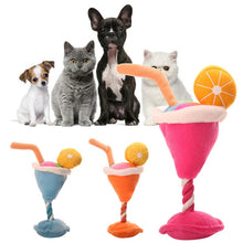 Load image into Gallery viewer, Dog Toy Pet Plush Ice Cream Sound Toy Chew Cleaning Teeth Dog Supplies