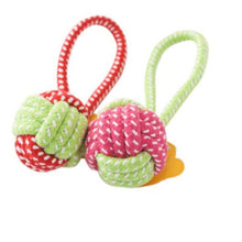 Load image into Gallery viewer, Pet Toy Pet Supply Dog Toys Dogs Chew Teeth Clean Outdoor Traning Fun Playing Green Rope Ball Toy For Large Small Dog Cat