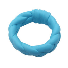 Load image into Gallery viewer, Pet Large Dog Round Ring Trainning Rubber Chew Toy Outdoor Training Chew Dog Toys Interactive Dog Toy Teeth Cleaning Q1
