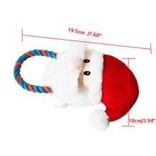 Load image into Gallery viewer, Pet Dogs Christmas Gift Santa Shaped Chew Toys Dogs Molar Toys For Appeasing Solving Boredom Elegant Temperament Charming