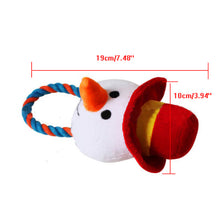 Load image into Gallery viewer, Pet Dogs Christmas Gift Santa Shaped Chew Toys Dogs Molar Toys For Appeasing Solving Boredom Elegant Temperament Charming