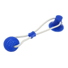 Load image into Gallery viewer, Dog Ropes Toy Pet Supplies Self-Playing Rubber Ball Toy with Suction Cup Interactive Molar Chew Toy Teeth Cleaning Tool for Dogs