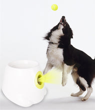 Load image into Gallery viewer, Nicrew Dog Pet Toys Tennis Launcher Automatic Throwing Machine Dog Pet Ball Throwing Device 3/6/9m Section Emission With 3 Balls