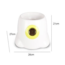 Load image into Gallery viewer, Nicrew Dog Pet Toys Tennis Launcher Automatic Throwing Machine Dog Pet Ball Throwing Device 3/6/9m Section Emission With 3 Balls