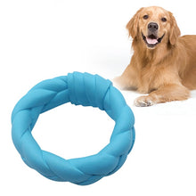 Load image into Gallery viewer, Pet Large Dog Round Ring Trainning Rubber Chew Toy Outdoor Training Chew Dog Toys Interactive Dog Toy Teeth Cleaning