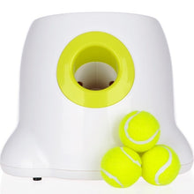 Load image into Gallery viewer, Creative Dog Pet Toys Tennis Launcher Automatic Throwing  Machine Pet Ball Thrower 3/6/9m Section Emission with 3 Balls