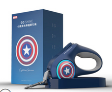 Load image into Gallery viewer, The New Marvel Streamer Leash Automatic expansion Leashes Marvel Walking the dog rope pet dog leash Pet supplies