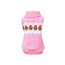 Load image into Gallery viewer, Various Style Christmas Winter Dog Coat Clothes Warm Soft knitting Pet Dog Vest Sweater For Small Medium Dogs Classic Pattern