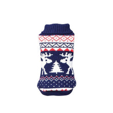 Load image into Gallery viewer, Various Style Christmas Winter Dog Coat Clothes Warm Soft knitting Pet Dog Vest Sweater For Small Medium Dogs Classic Pattern