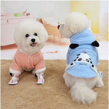Load image into Gallery viewer, Cute Polyester Winter Puppy Costume Dog Cat Hoodie Clothes for Chihuahua Yorkie 2 Legged Jacket Coat XS-XL For Cold Weather