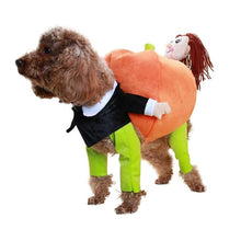 Load image into Gallery viewer, Funny Pet Halloween Christmas Clothes Pumpkin Cosplay Costume Suit For Cats Dogs Party Dressing Up Dog Clothing Cat Apparel
