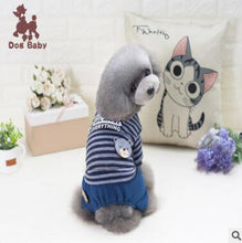 Load image into Gallery viewer, 5pc/lot) Pet Dog Cat Clothes Chihuahua Winter thickness bear hoody  Coat Jacket Clothes for dogs roupas para cachorro DE08