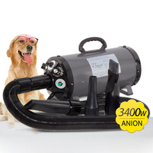 Load image into Gallery viewer, New Store Promotion Pet Hair Dryer Dog/Cat Grooming Dryer/Blower Double Motor Super Wind Big/Small Dog Clothes Dryer 3400W/Anion