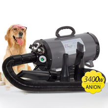 Load image into Gallery viewer, New Store Promotion Pet Hair Dryer Dog/Cat Grooming Dryer/Blower Double Motor Super Wind Big/Small Dog Clothes Dryer 3400W/Anion