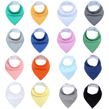 Load image into Gallery viewer, 30X  Washable Solid Cotton Pet Puppy Dog Cat Bandanas Adjustable DogTriangular Scarf Triangular Bandage Dog Accessories