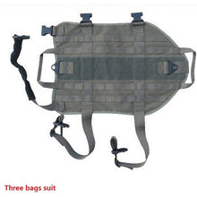 Load image into Gallery viewer, 2017 Outdoor Protection Army Tactical Dog Vests Military Dog Clothes Load Bearing Harness SWAT Dog Training rescue Molle Vest
