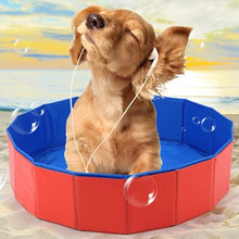 Load image into Gallery viewer, Pet Products Large PVC Foldable Swimming Pool Bathtub For Small Dog And Cat Teddy Fold Bath Dog Accessories Best Sell