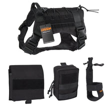 Load image into Gallery viewer, EXCELLENT ELITE SPANKER Tactical Battle Dog Clothes Suit Military Outdoor Training Molle Vest Harness Pets Hunting Accessories