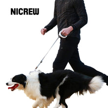 Load image into Gallery viewer, Nicrew PetSmart Dog Leash Handle 120CM Dog Traction Rope Leads Walking Route Record Calling Reminding Night Light Pets Harness