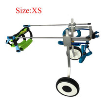 Load image into Gallery viewer, Pawstrip Pet Dog Wheelchair Hind Legs Assistant Dog Cart Rehabilitation Adjustable Dog Walker XXS/XS