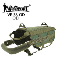 Load image into Gallery viewer, Military Tactical Hunting Vest Dog Training Molle Vest Compact Harness Dog Clothes Load Bearing Harness SWAT Dog Pet jacket Gear