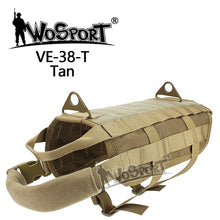Load image into Gallery viewer, Military Tactical Hunting Vest Dog Training Molle Vest Compact Harness Dog Clothes Load Bearing Harness SWAT Dog Pet jacket Gear