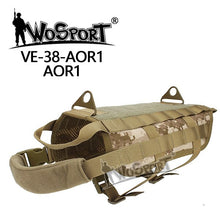 Load image into Gallery viewer, Military Tactical Hunting Vest Dog Training Molle Vest Compact Harness Dog Clothes Load Bearing Harness SWAT Dog Pet jacket Gear