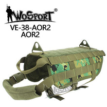 Load image into Gallery viewer, Military Tactical Hunting Vest Dog Training Molle Vest Compact Harness Dog Clothes Load Bearing Harness SWAT Dog Pet jacket Gear
