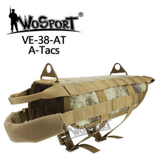 Load image into Gallery viewer, Military Tactical Hunting Vest Dog Training Molle Vest Compact Harness Dog Clothes Load Bearing Harness SWAT Dog Pet jacket Gear